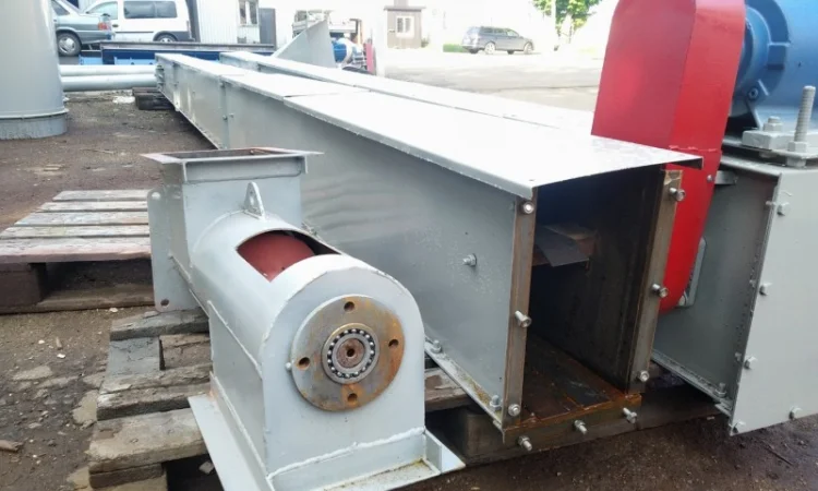 Скребковый цепной транспортер - фото № 6