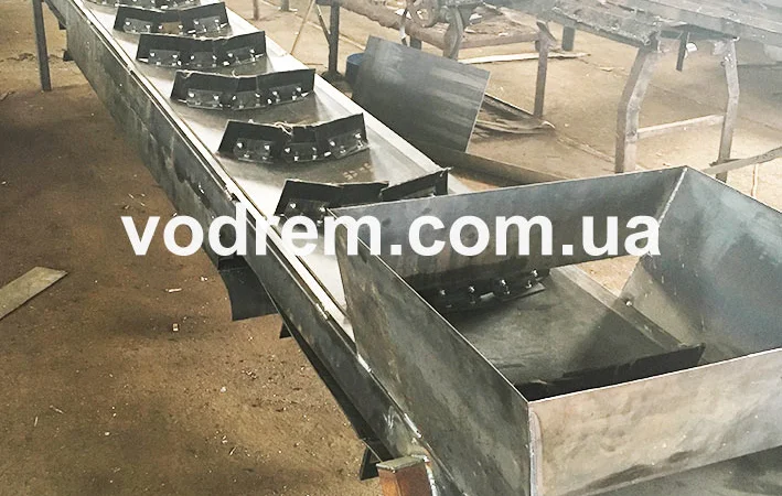 Скребковый цепной транспортер - фото № 10