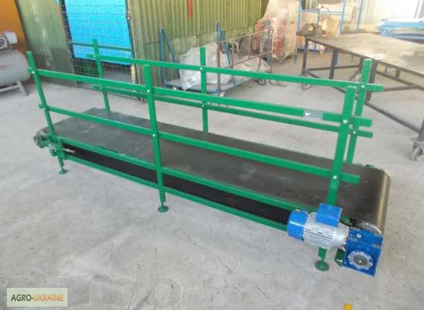 Конвеєр. Стрічковий транспортер. Підйомний транспортер. Інспекційний стіл - фото № 2