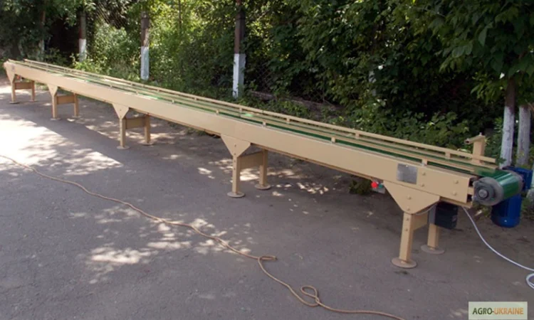 Конвеєр. Стрічковий транспортер. Підйомний транспортер. Інспекційний стіл - фото № 5