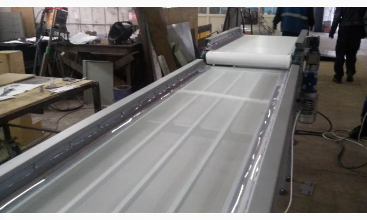 Інспеційний стіл для сортування ягід. Конвеєр - фото № 2