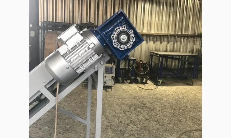 Ленточный конвейр подйомный з перегибом - фото № 4