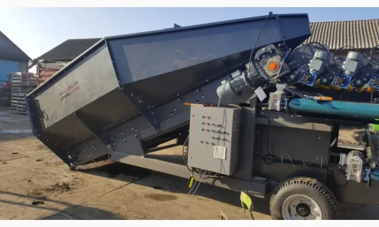 Новый приемный бункер DOMASZ KM120S3 - фото № 9