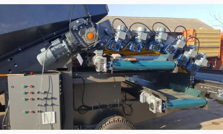 Новый приемный бункер DOMASZ KM120S3 - фото № 11