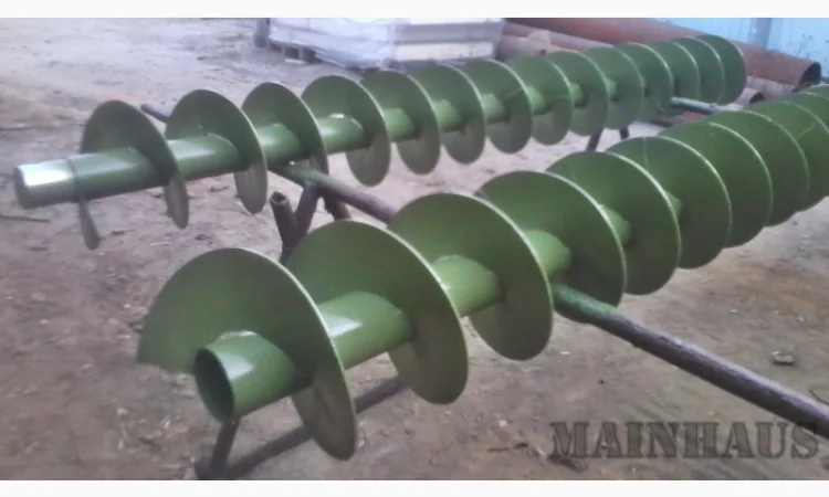 Шнековая спираль для удобрений (шнек), диаметр - 200 мм, толщина 3мм. 1350грн./м.пог - фото № 2