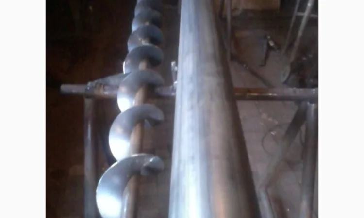 Шнековая спираль для удобрений (шнек), диаметр - 200 мм, толщина 3мм. 1350грн./м.пог - фото № 3