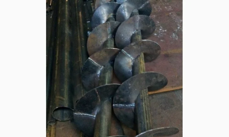 Шнековая спираль для удобрений (шнек), диаметр - 200 мм, толщина 3мм. 1350грн./м.пог - фото № 5