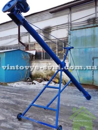 Шнек (шнековый погрузчик) ПШ-159, 7 метров, 3 кВт, 380В. 16 тонн/час. Гарантия 12 мес - фото № 1