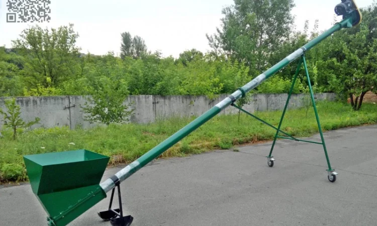 Шнековый погрузчик (зерновой) ПШ-133, 6 метров. 3.0 кВт, 380В, Новый. Гарантия - фото № 2