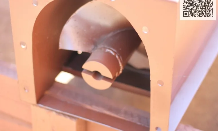 Шнековый (винтовой) погрузчик в лотке (желобе). Производство. Доставка - фото № 4