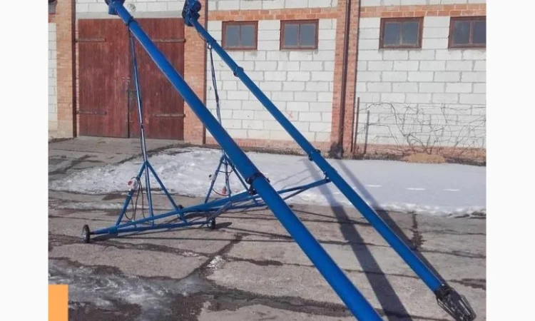 Заводской шнековый погрузчик для зерна 130мм, 7 метров, 3, 0кВт, 380В - фото № 5