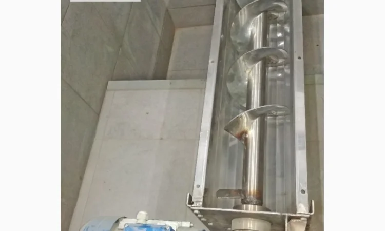 Шнек, винтовой конвейер, шнековый погрузчик из нержавейки AISI 321 - фото № 2