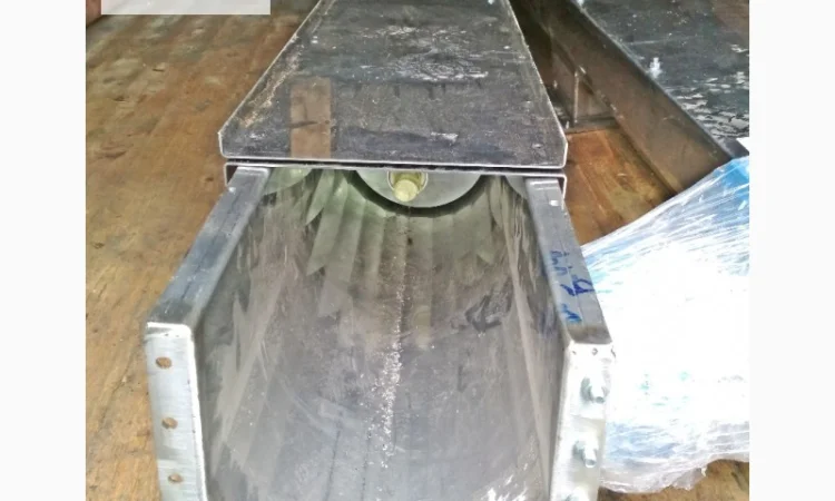 Шнек, винтовой конвейер, шнековый погрузчик из нержавейки AISI 321 - фото № 3