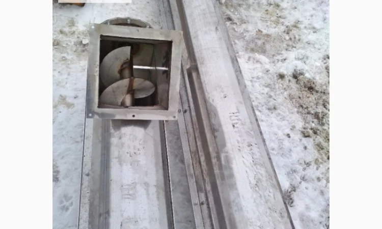 Шнек, винтовой конвейер, шнековый погрузчик из нержавейки AISI 321 - фото № 4