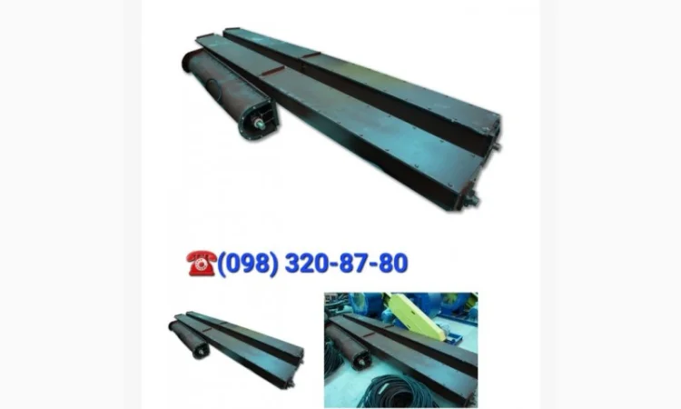 Конвеєри гвинтові в жолобу, шнек, шнекові транспортери - фото № 1