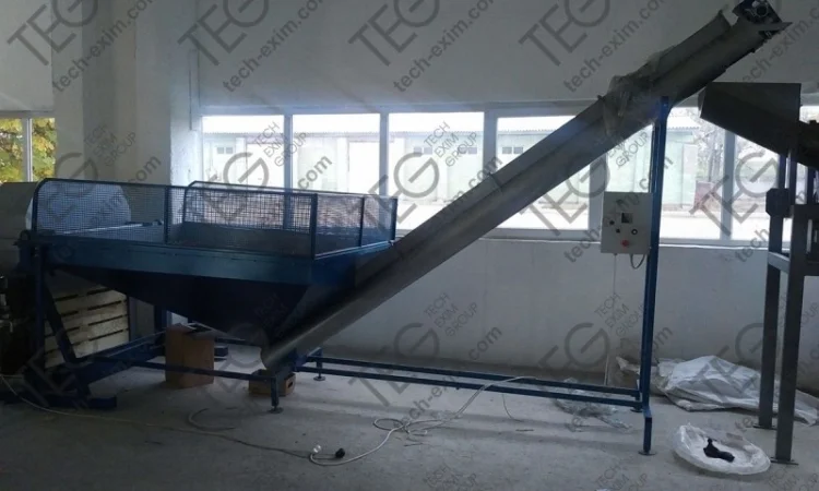 Шнек загрузки горіхів КПГ/2 (навантажувач горіхів, конвеєр) - фото № 4