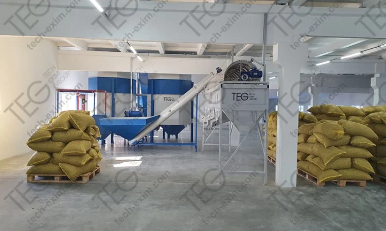 Шнек загрузки горіхів КПГ/2 (навантажувач горіхів, конвеєр) - фото № 1