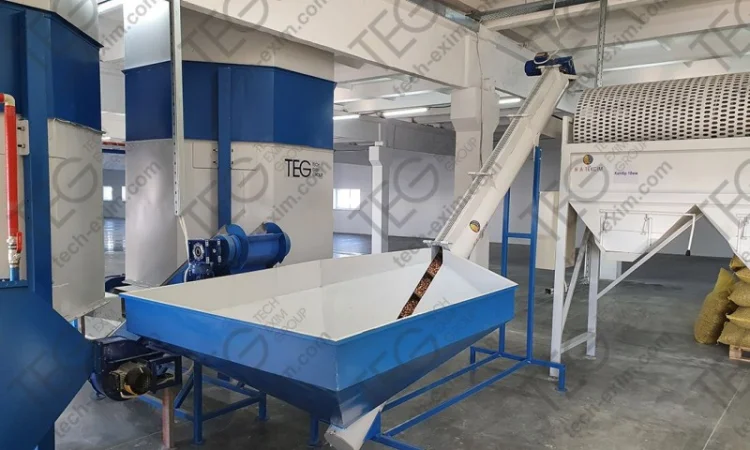 Шнек загрузки горіхів КПГ/2 (навантажувач горіхів, конвеєр) - фото № 2