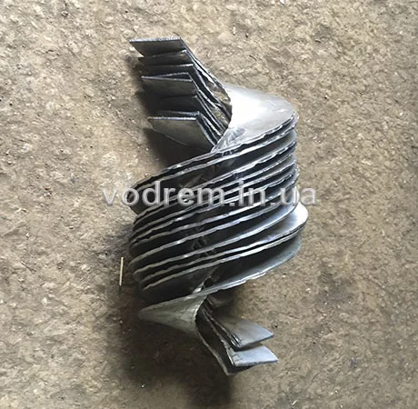 Шнековые сегменты / витки на шнек, перо шнека - фото № 9