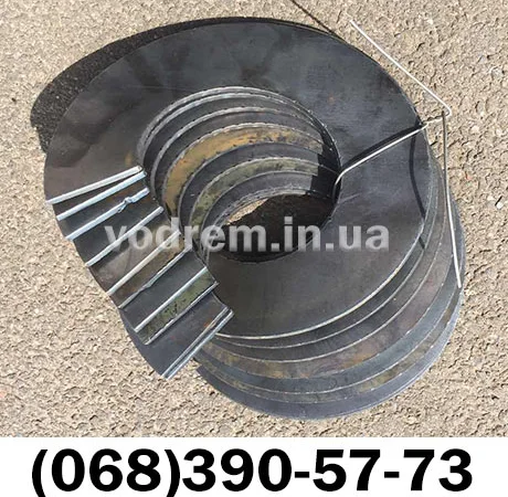 Шнековые сегменты / витки на шнек, перо шнека - фото № 10