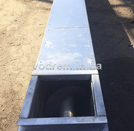 Шнек в трубе - фото № 2