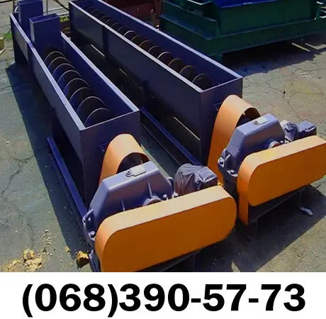 Конвейер шнековый передвижной с регулировкой по высоте - фото № 1