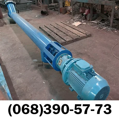 Шнековый транспортер для перемещения тыквенной семечки - фото № 1