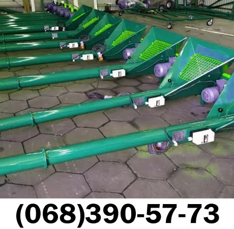 Шнековый транспортер, промышленный Шнековый загрузчик сырья - фото № 1