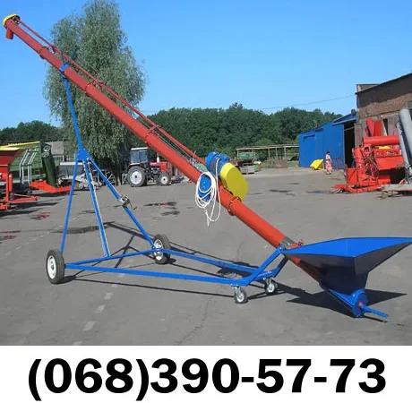 Шнековый транспортер для пшеницы, кукурузы, ячменя, макухи и др - фото № 1