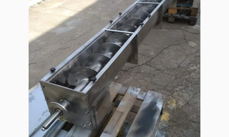 Шнекові транспортери для ягід з нержавіючої сталі від виробника - фото № 3