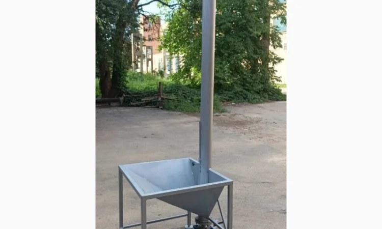 Вертикальні шнекові конвеєри з нержавіючої сталі 304, 316. від виробника - фото № 2