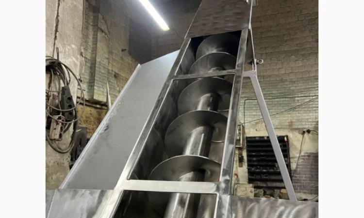 Жолобові шнекові транспортери з нержавіючої сталі - фото № 1