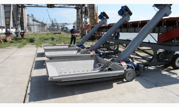 Шнековый разгрузчик вагонов хопперов - фото № 1