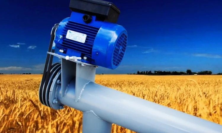 Погрузчик шнековый Ø 219*9000*220В/380В, шнек, транспортер - фото № 5