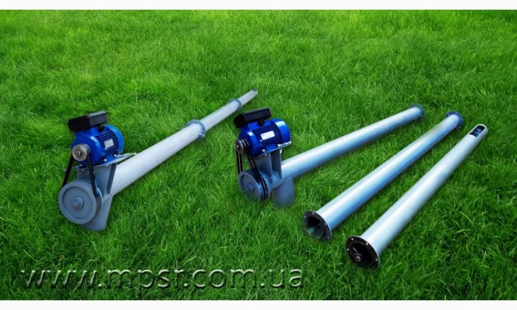 Погрузчик шнековый Ø 219*7500*220В/380В, шнек, транспортер - фото № 2