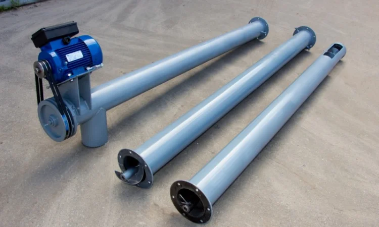 Погрузчик шнековый, шнек, транспортер, погрузчик зерна, конвейер, зернопогрузчик, зерно - фото № 5