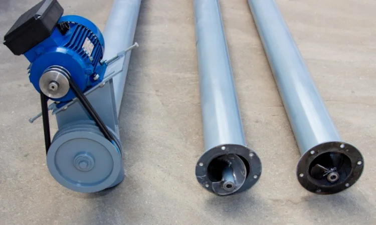 Погрузчик шнековый, шнек, транспортер, погрузчик зерна, конвейер, зернопогрузчик, зерно - фото № 9