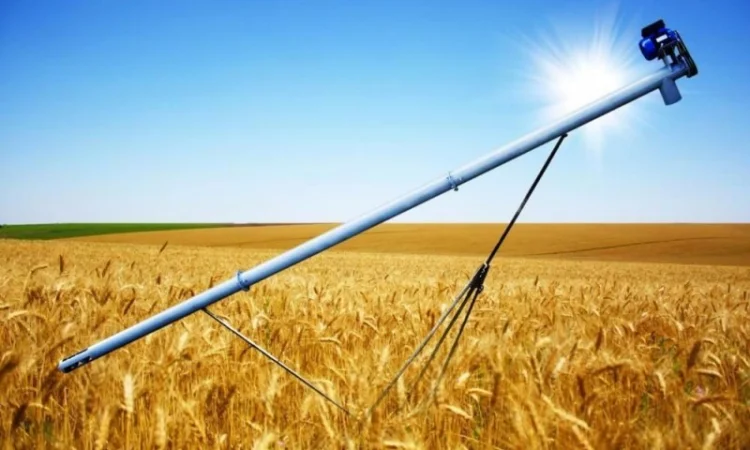 Погрузчик шнековый Ø133 6-ть метров, транспортер, зернометатель, конвейер, шнек, 220, 380 - фото № 1