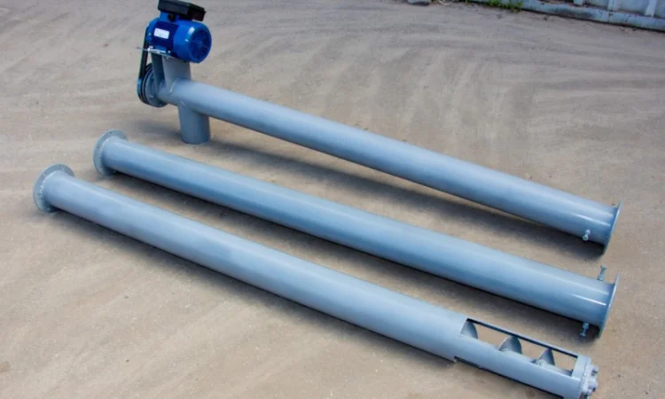 Погрузчик шнековый Ø133 6-ть метров, транспортер, зернометатель, конвейер, шнек, 220, 380 - фото № 6