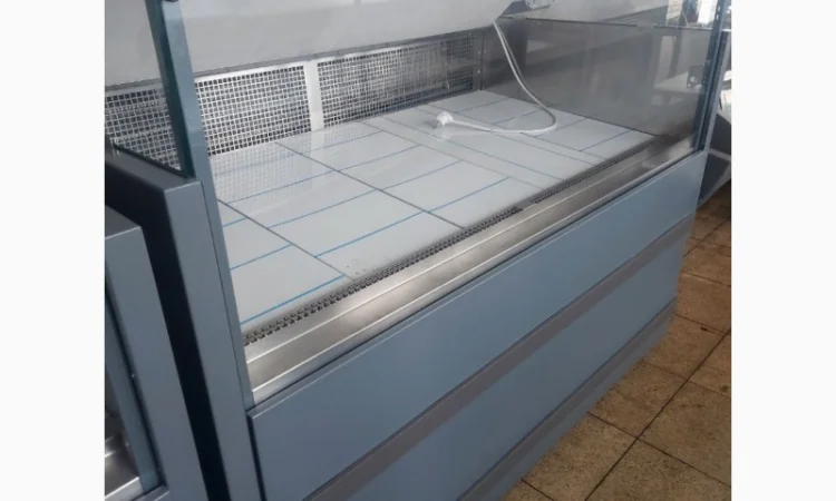 Холодильная витрина новая куб в наличии универсальная выкладка 750мм - фото № 3