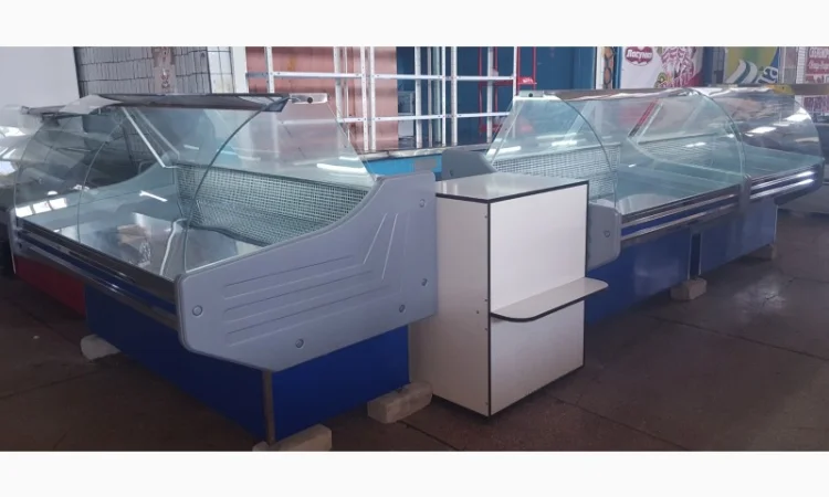 Холодильная витрина для мяса, рыбы - фото № 1