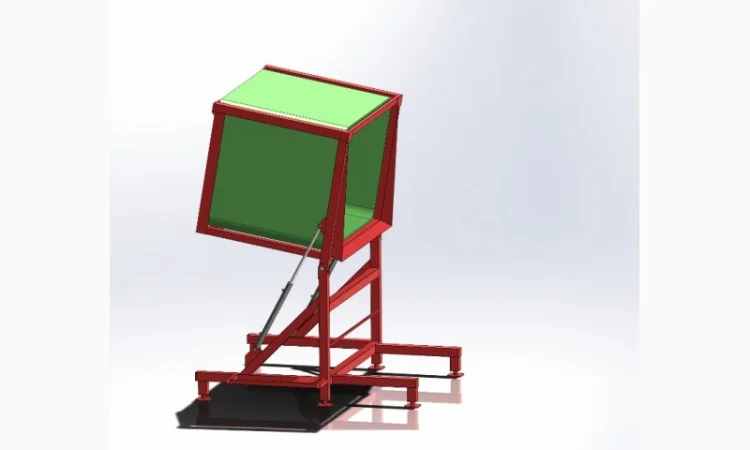 Опрокидыватель контейнеров, ящиков - фото № 2