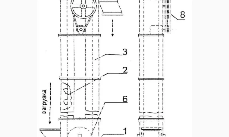 Нории. Транспортёры сыпучих грузов. Шнековые транспортёры. Пропозиція від виробництва - фото № 1