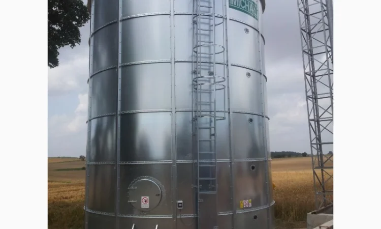 Силос с плоским дном, 480 т - фото № 2