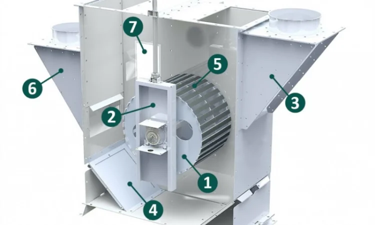 Нория зерновая - фото № 3