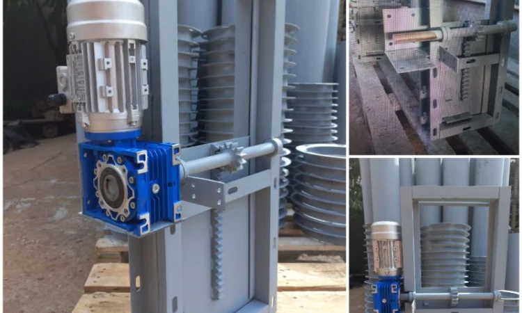 Задвижки 300х300 с електроприводом - фото № 1