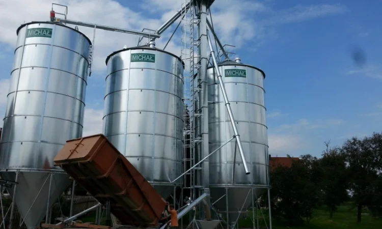 Зерновой силос michal (с внешним конусным дном) - фото № 2