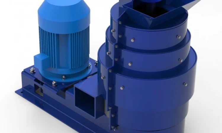 Роторно-вихровий млин для тонкого помелу 30кВт, до 5 т.год - фото № 1