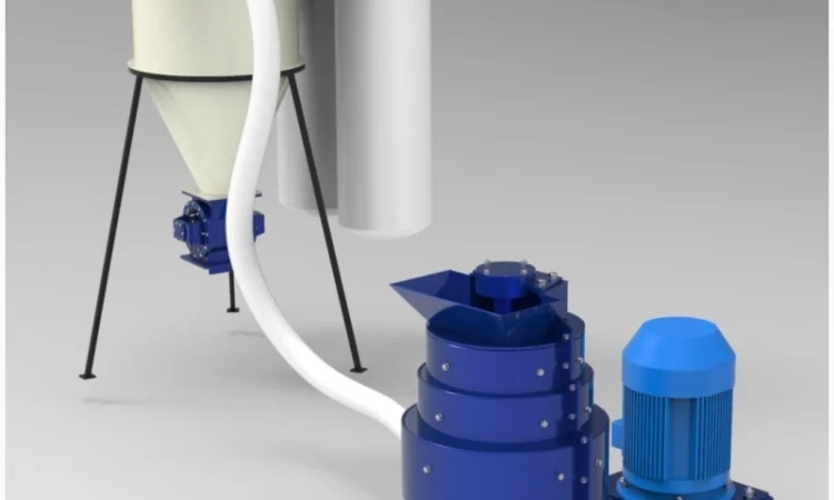 Роторно-вихровий млин для тонкого помелу 30кВт, до 5 т.год - фото № 4