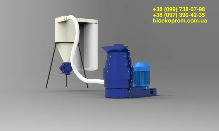 Роторно-вихровий млин для тонкого помелу 30кВт, до 5 т.год - фото № 5